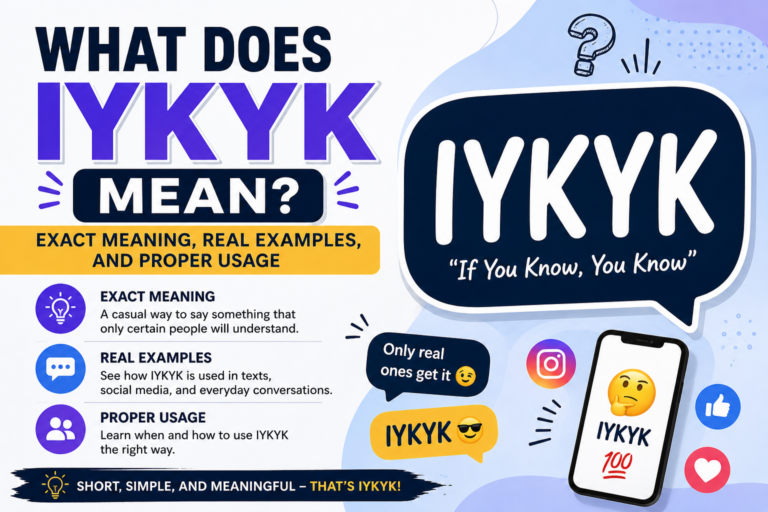 What Does IYKYK Mean