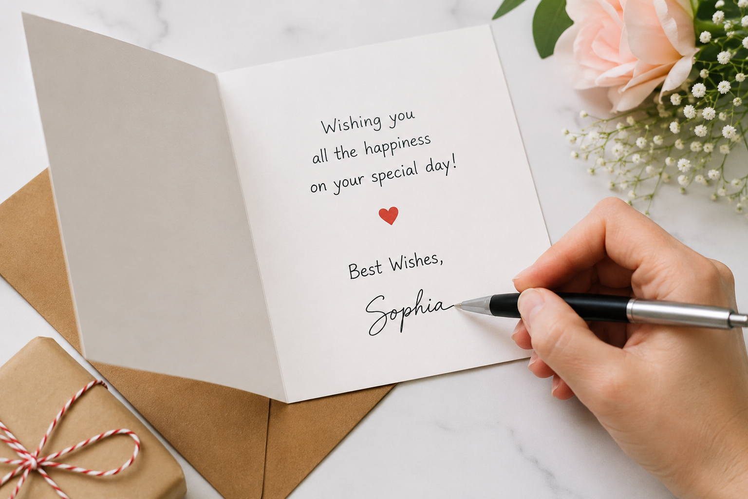 How to Sign a Card