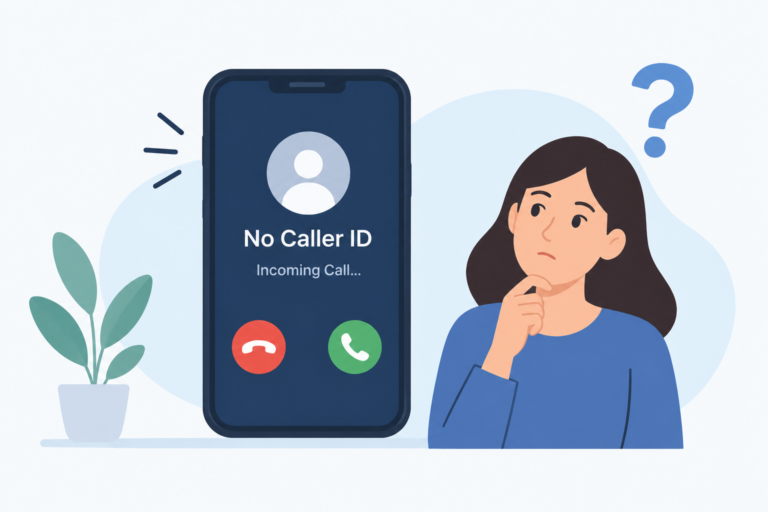 no caller ID mean