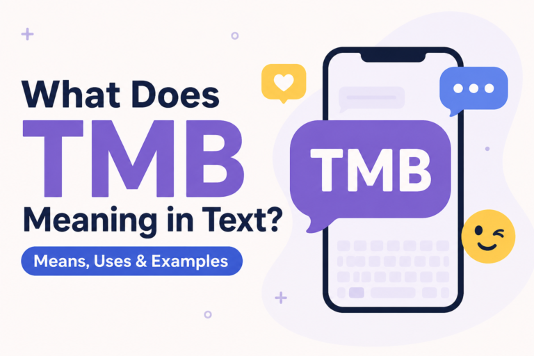 TMB Meaning in Text
