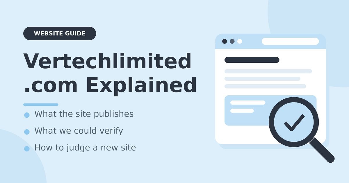 Vertechlimited .com